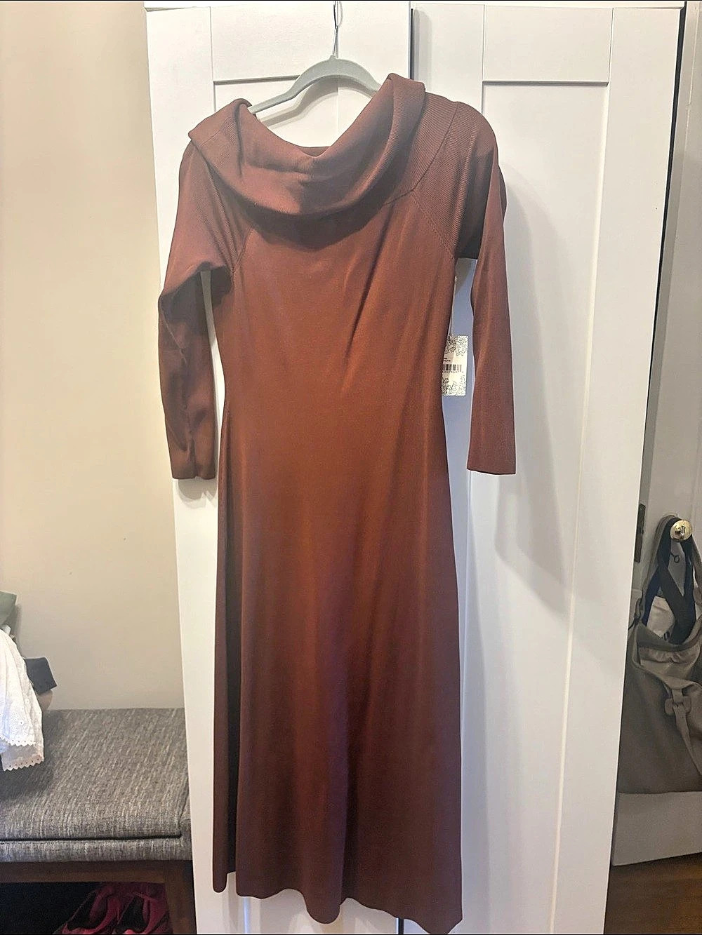 Hyacinth House Brown Maxi Dress NWT